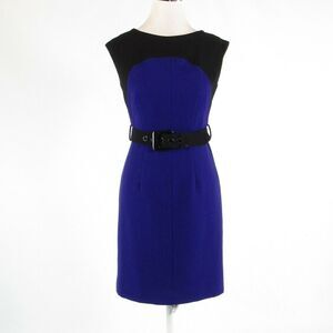 Purple black MILLY sheath dress 2